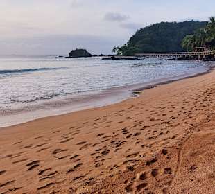 Strände Principe Praia Bom Bom