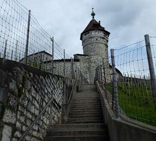 Der Munot in Schaffhausen