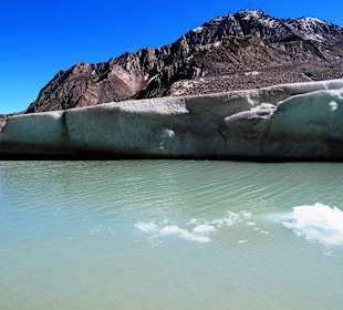 Gletschersee mit Aperer Freiger (3261 m)
