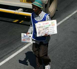Zeitungsverkäufer