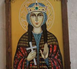 Festung Ananuri - Heiligenbild