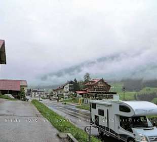 Ansicht in Mittelberg im Kleinwalsertal.
