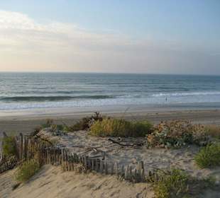 Blick auf Hauptstrand 