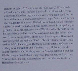 Hinweis auf das Lokal