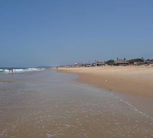 Ebbe am Strand