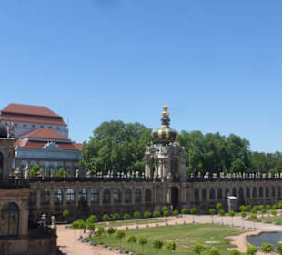 Zwinger in der Dresdner Altstadt