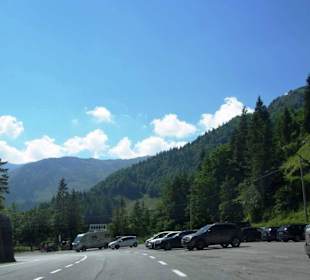 Großparkplatz Plöcken oberste Stelle