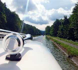 Unterwegs auf dem Canal de la Marne au Rhine