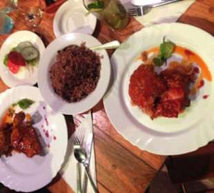 Hauptgang des 3 Gänge Menüs