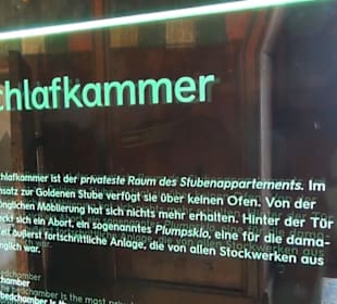 Fürstenzimmer - Schlafkammer