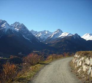 Auf dem Weg nach Ftan