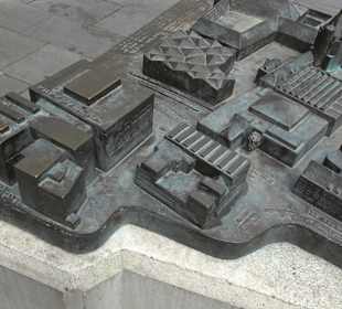 Bronzeskulptur Innenstadt