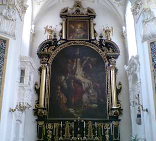 Altar im Querschiff