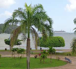 Kleiner Park an der Promenade