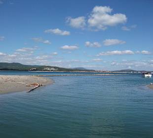 Einmaliger Blick von der Mündung des Ropotamo