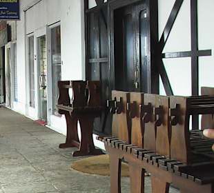 Bestuhlung und Tische