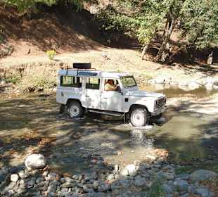 Mit dem Jeep über Stock und Stein