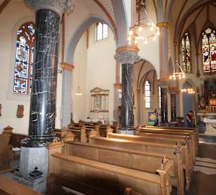 Blick in das Kirchenschiff