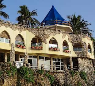 Peponi Diver unter dem italienischen Restaurante