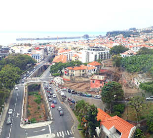 Ausblick Seilbahn Funchal