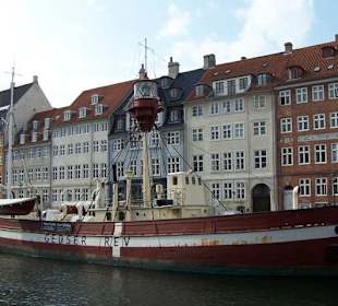 Im Nyhavn von Kopenhagen