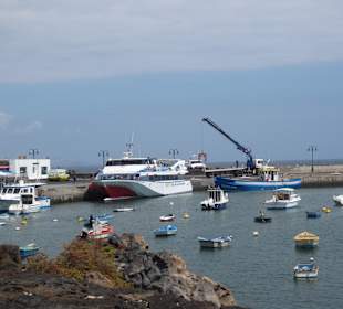 Fährenanleger nach La Graciosa