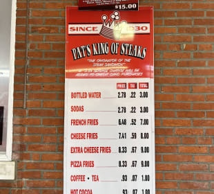 Pat's King of Steaks