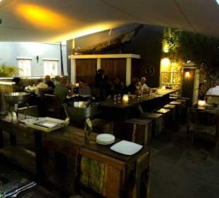 Abendstimmung im Restaurant Ginger