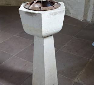 Taufbecken der St.-Jürgens-Kirche