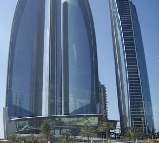 Die Skyline von Abu Dhabi