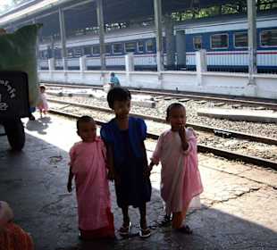 Hauptbahnhof in Yangon