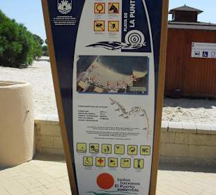Playa La Puntilla, an der Promenade