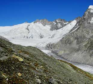 Dammastock (3630 m) und Rhônegletscher