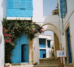 Bild vom berühmten Künstlerdorf