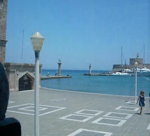 Hafeneinfahrt von Rhodos