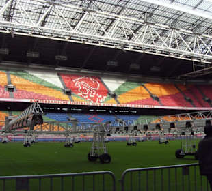 Blick vom Rasen aus.