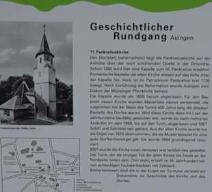 Geschichtspfad Auingen