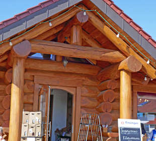Eingang Kutterer`s Blockhausbesen