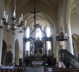 In der Stadtpfarrkirche / im Steigerwald-Dom