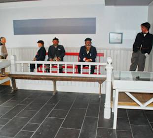 Wartebereich im Museum