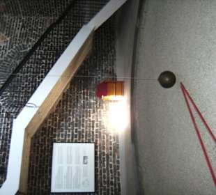 Foucault´sches Pendel imTurm mit Anzeige 