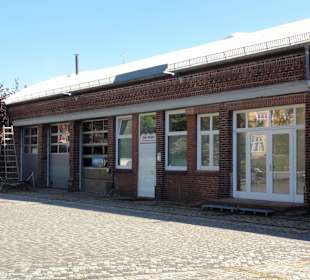 Außenansicht des Straßenbahnmuseums