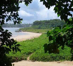 Landzunge Bentota-Fluß