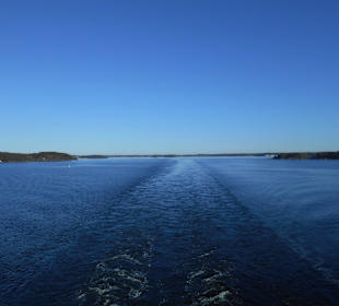 Fahrt durch den Schärengarten