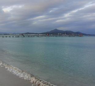 Ein sauberer Strand...