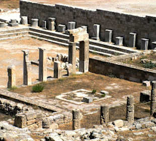 Ausgrabungsstätte von Kamiros