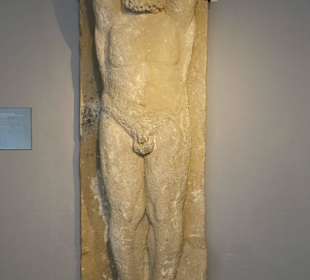 Auch dieser Mann wurde ausgegraben