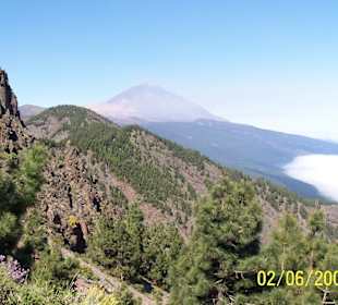 Blick auf den Teide