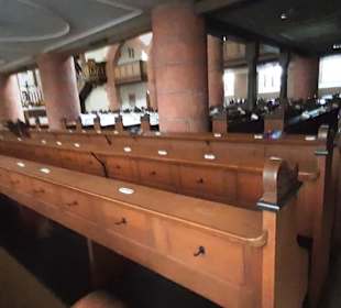 Die privaten Sitzreihen
