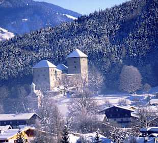 Burg Kaprun im Winter